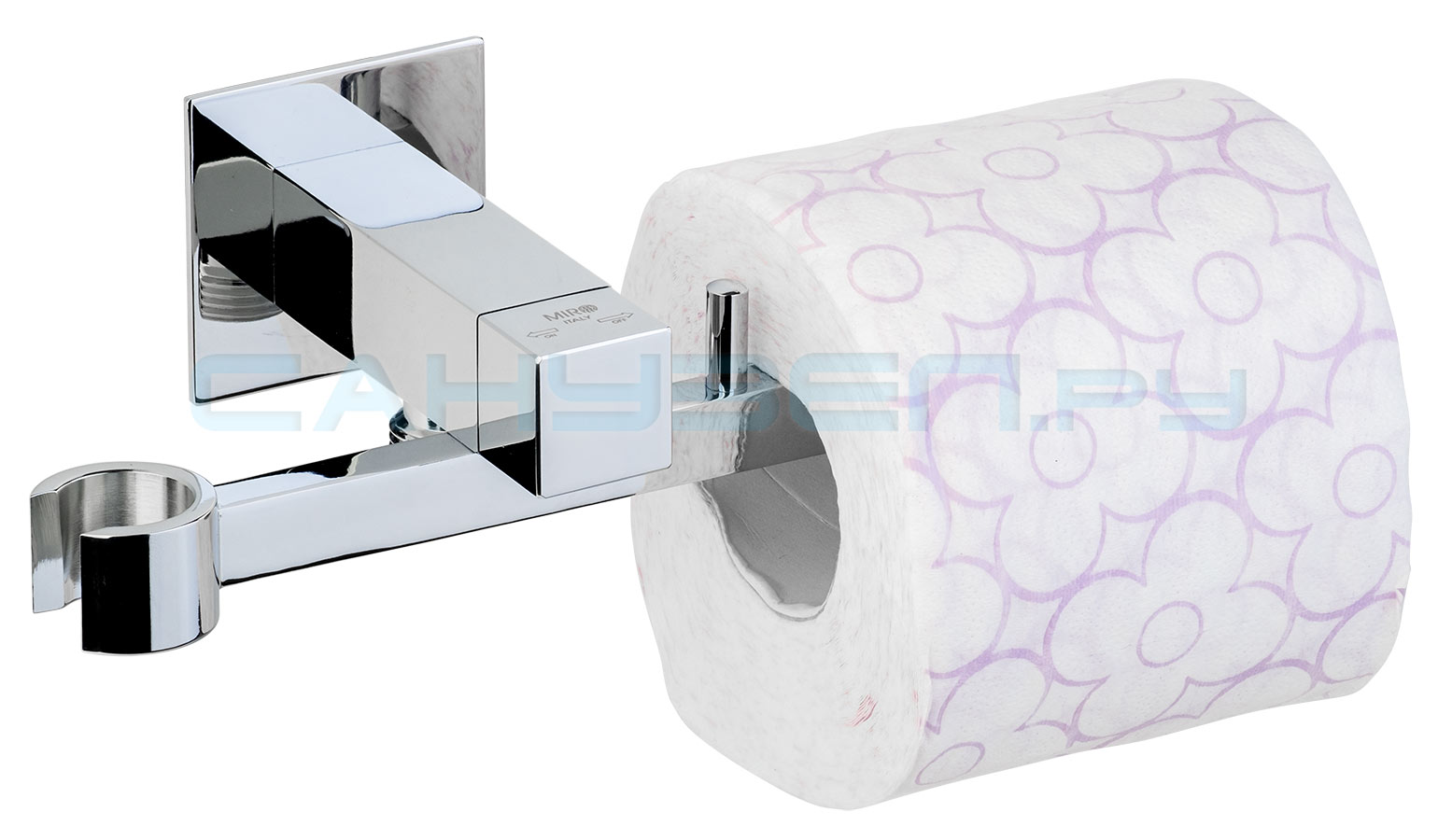 MiroEurope AVS2  Подключение душа 1/2" с вентилем и держателем туалетной бумаги