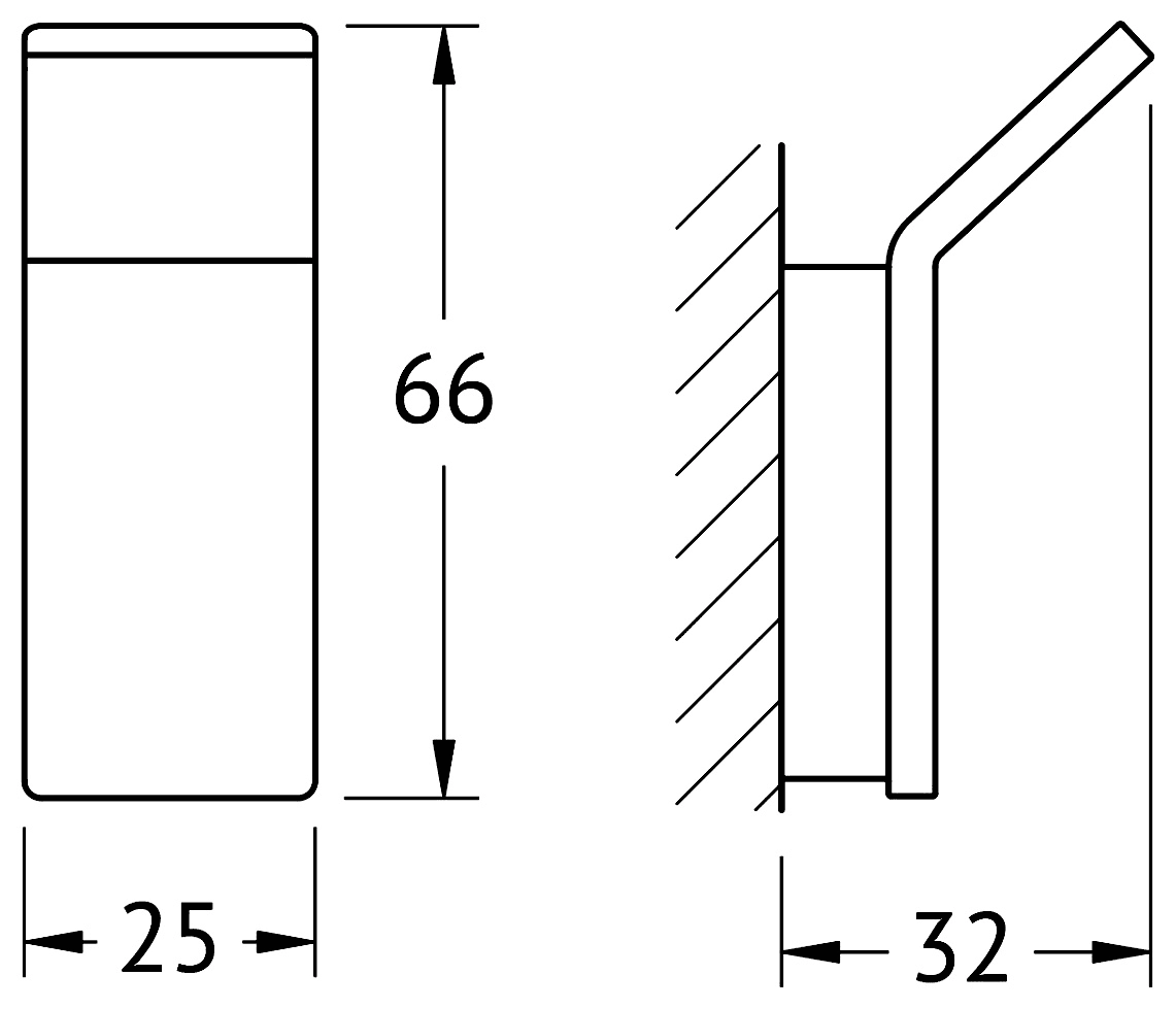 Artwelle Regen 8315A Крючок (хром)