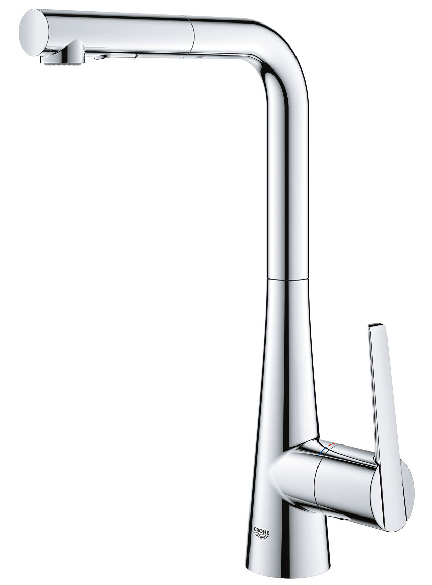 Grohe Zedra 32553 002 Смеситель кухонный с выдвижным душем