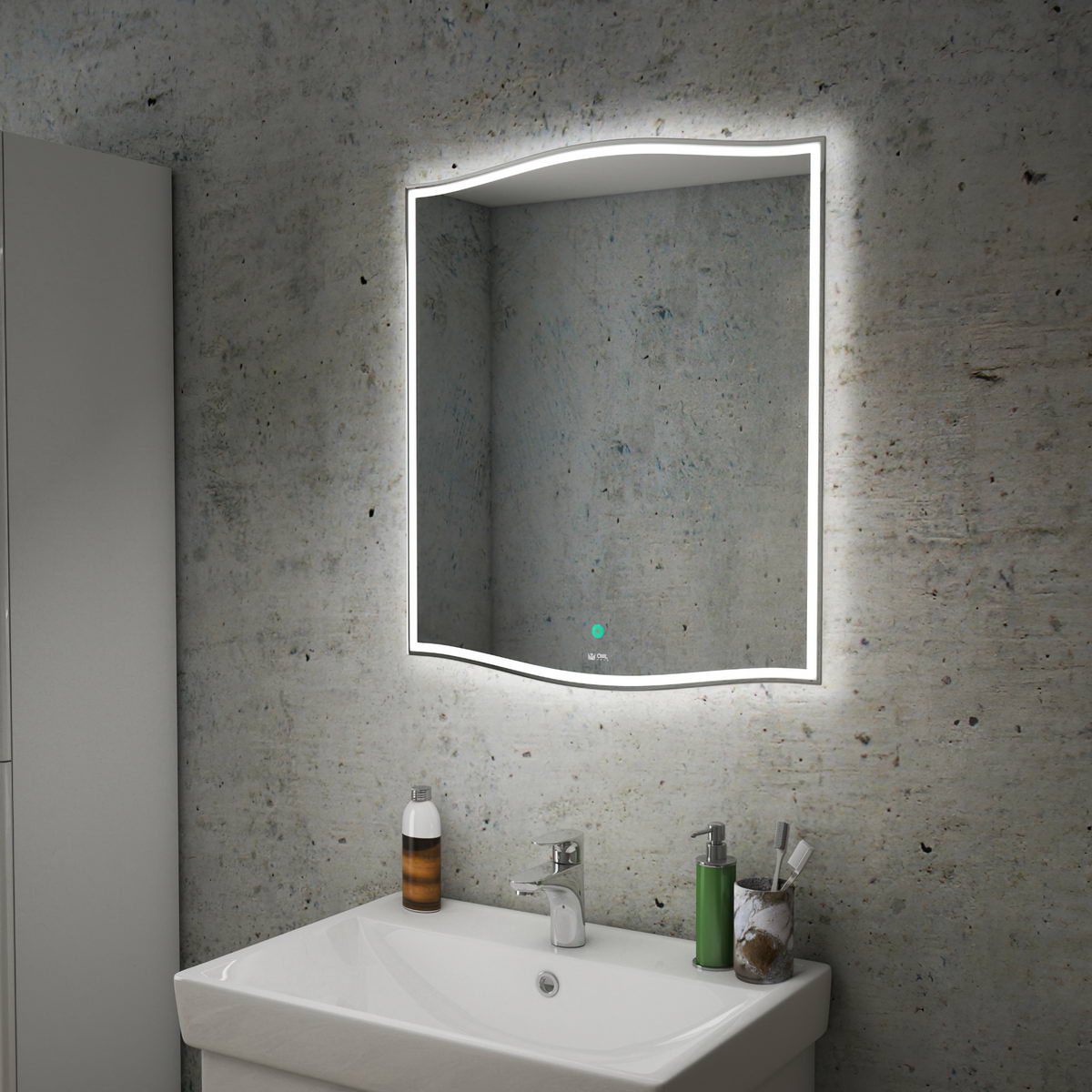 OWL·1975 Roxen OWLM200100 Зеркало с LED подсветкой 650x745