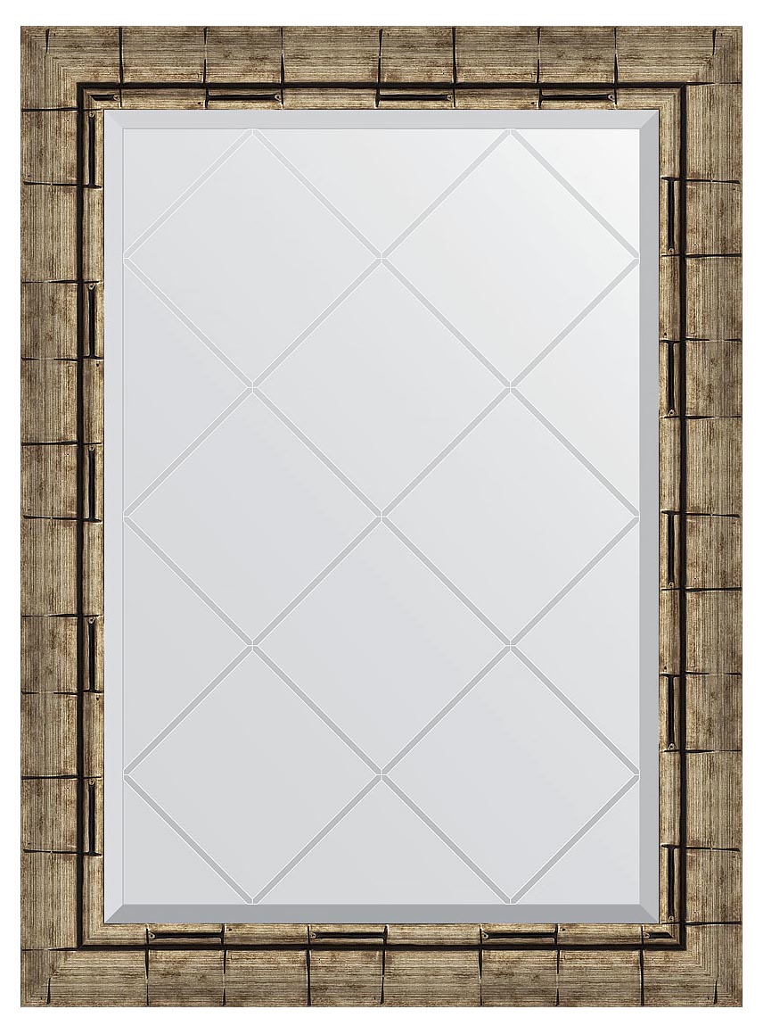 Evoform Exclusive-G BY4093 Зеркало с гравировкой в багетной раме 63x86