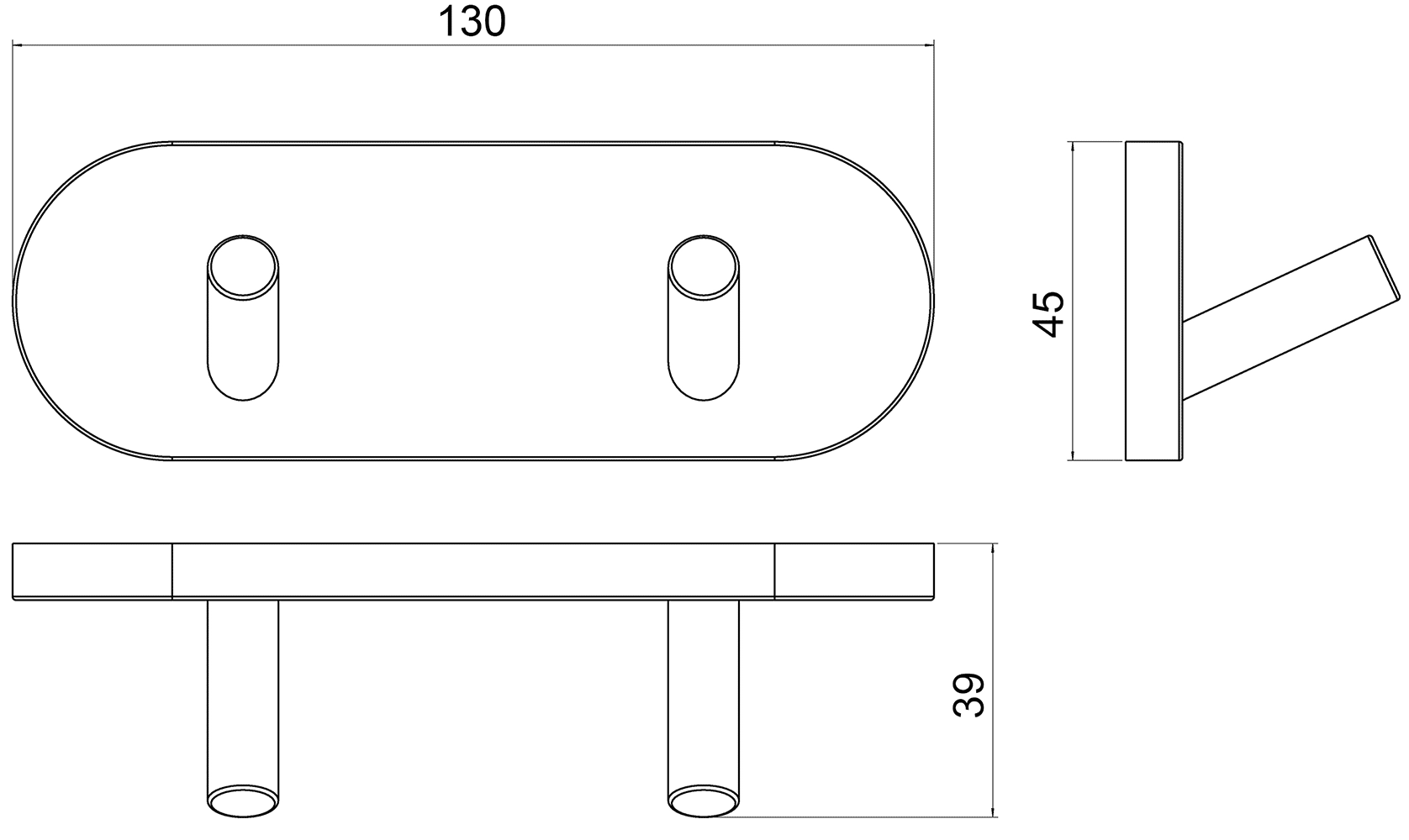 RUSH Bianki BI76220 Крючок двойной