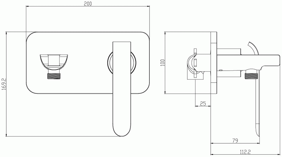 Lemark Melange LM4919CW Смеситель с гигиеническим душем (белый/хром)