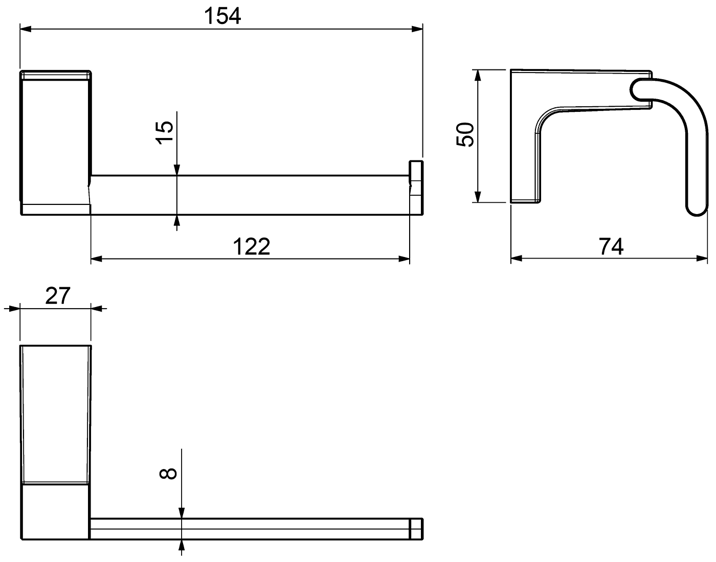 Sonia Eletech 114191 Держатель туалетной бумаги