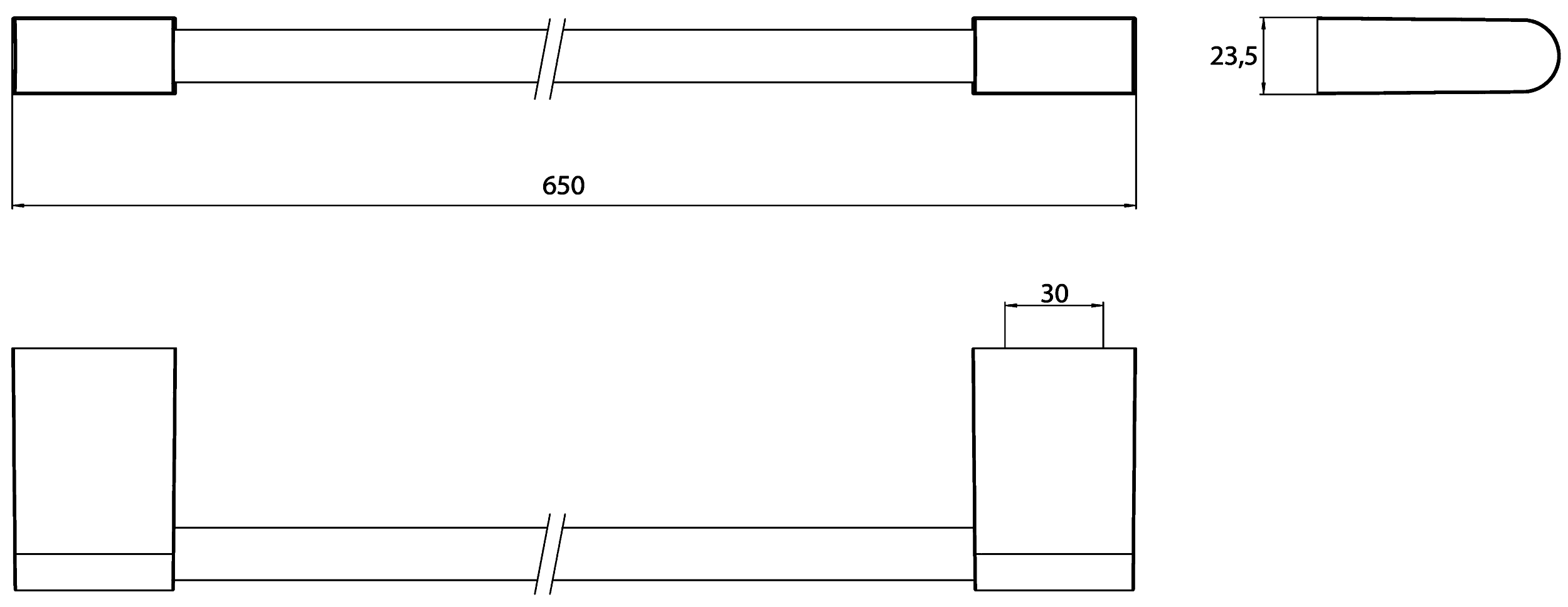 EMCO Flow 2760 001 60 Полотенцедержатель 60 см