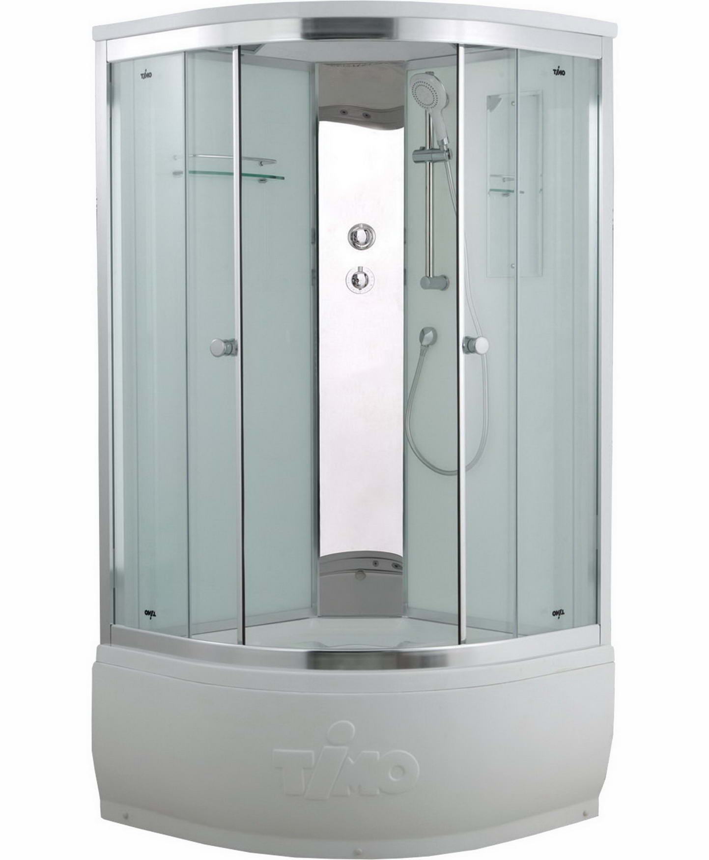 Timo Comfort T-8890 P Fabric Glass Душевая кабина 90x90x220