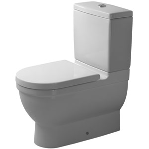 Duravit Starck 3 012809/092010/006389  Унитаз-компакт с сиденьеми крышкой SoftClose