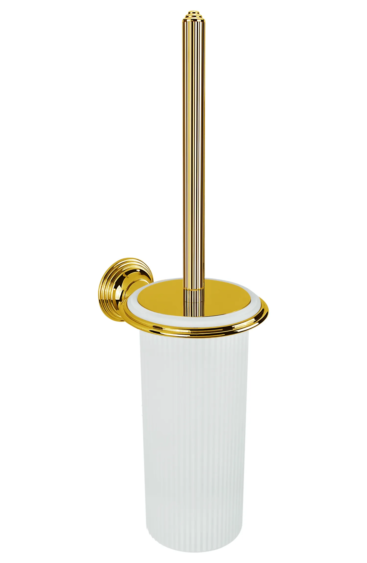 Colombo Hermitage B3307 HPS Ёршик для унитаза настенный (золото)