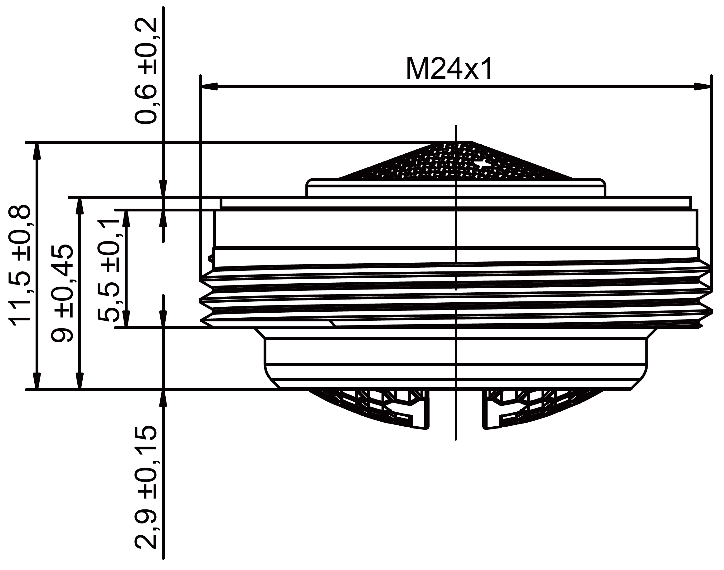 Neoperl PERLATOR® Coin Slot Аэратор M24x1 для смесителя