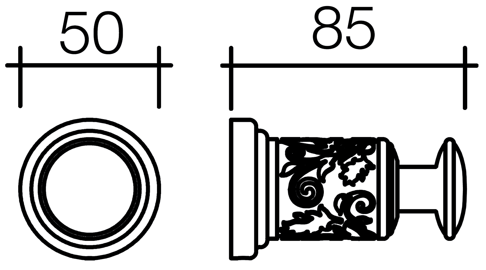 Schein Carving 7065001 Крючок