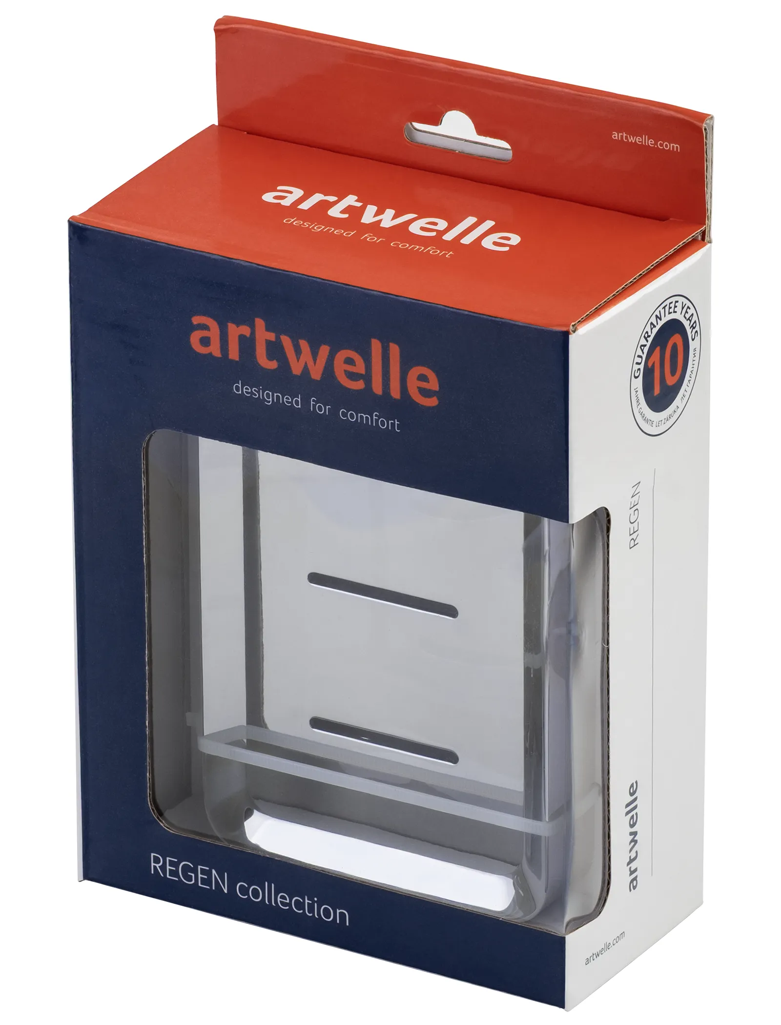 Artwelle Regen 8324 Мыльница металлическая (хром)