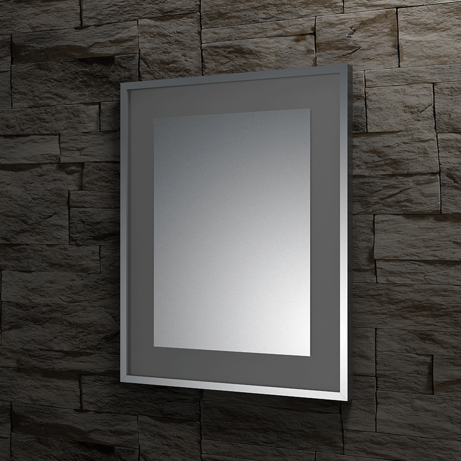 Evoform Ledside BY2214 Зеркало 600x1200 с LED светильником