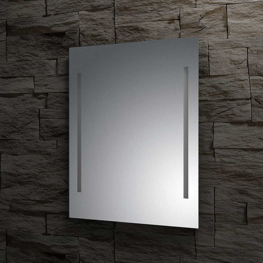 Evoform Ledline BY2315 Зеркало 60x75 с LED светильниками и ИК-выключателем