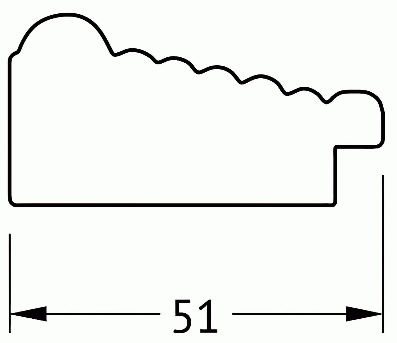 Evoform Defenite BY1346 Зеркало в багетной раме 390x490