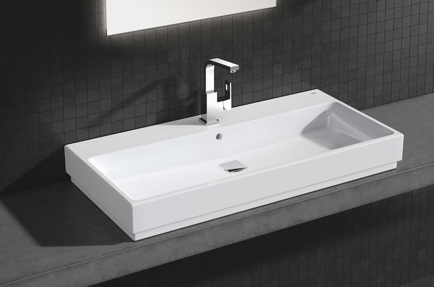 Grohe Cube Ceramic 39475 00H Раковина свободностоящая 1000x490
