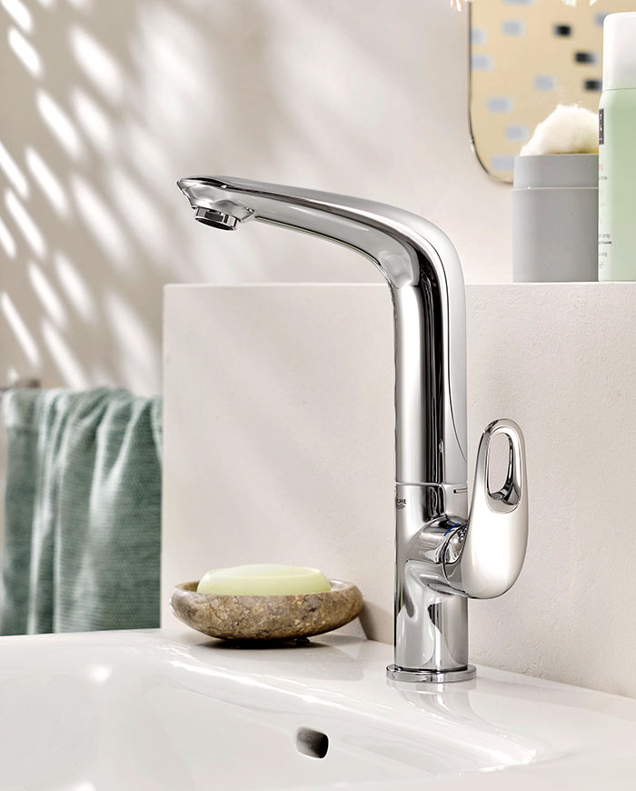 Grohe Eurostyle 23569 003 Смеситель для раковины с донным клапаном L-Size