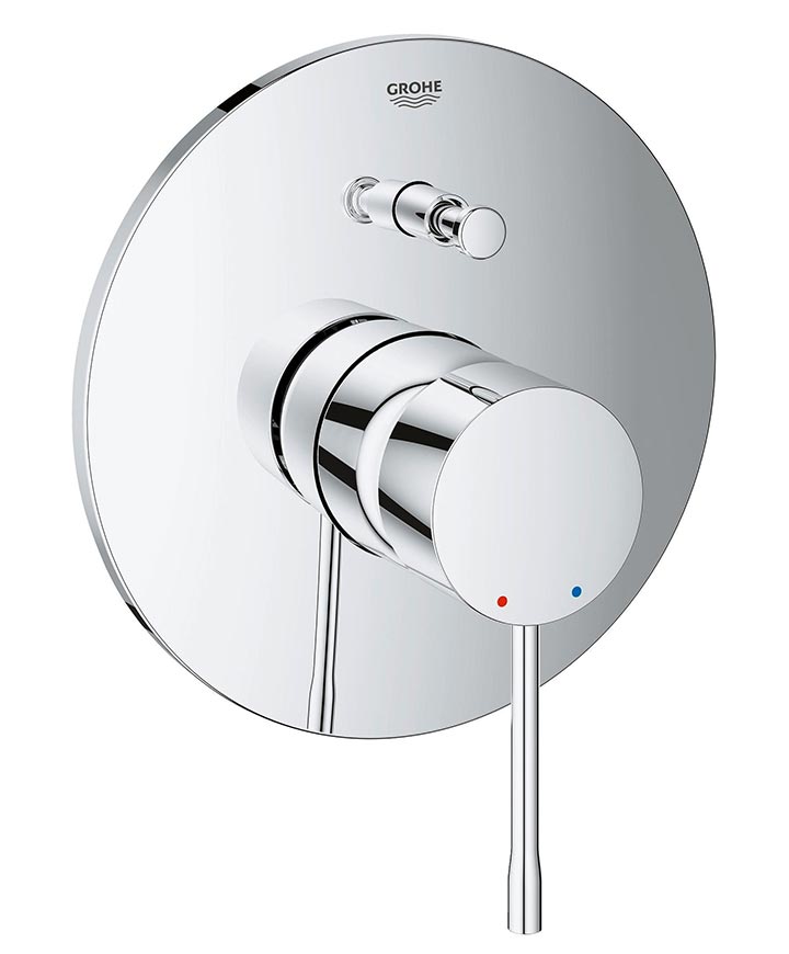 Grohe Essence+ 19285 001 Внешняя часть встроенного смесителя для ванны