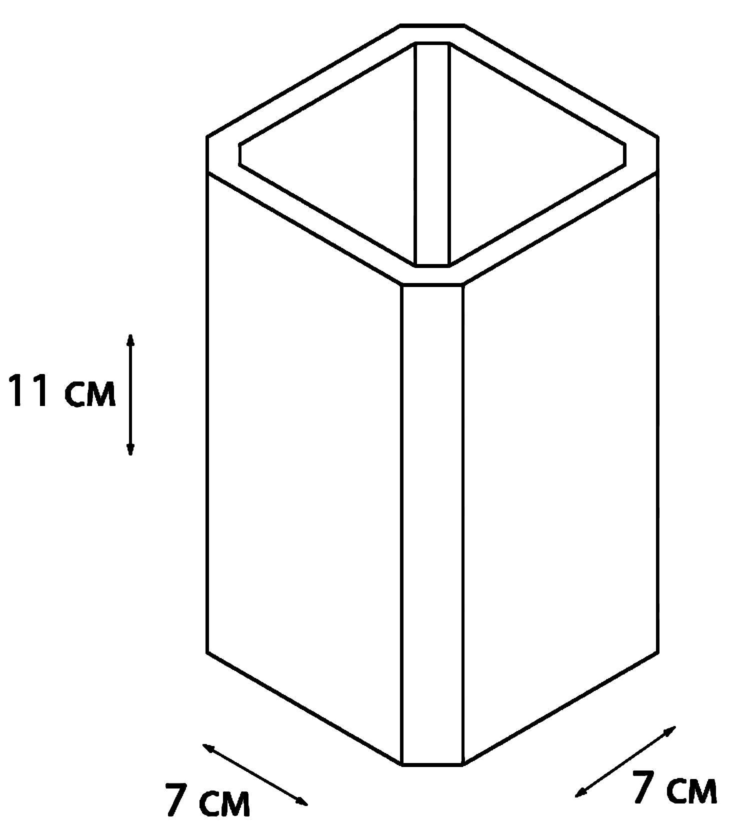 Fixsen Text FX-230-3 Стакан настольный