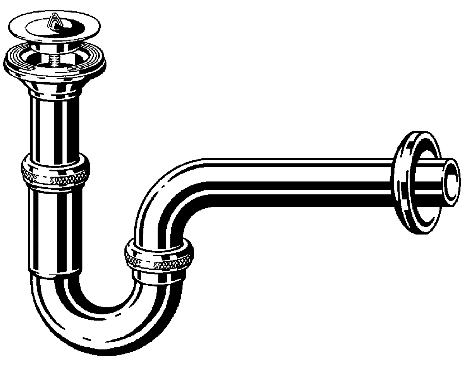 Viega 111298 Сифон 1-1/4"x32 латунный со сливом и отводом (5612)