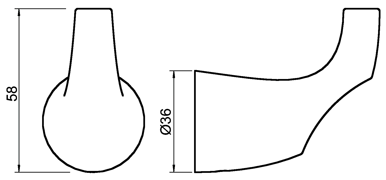 RUSH Devon DE75210 Крючок