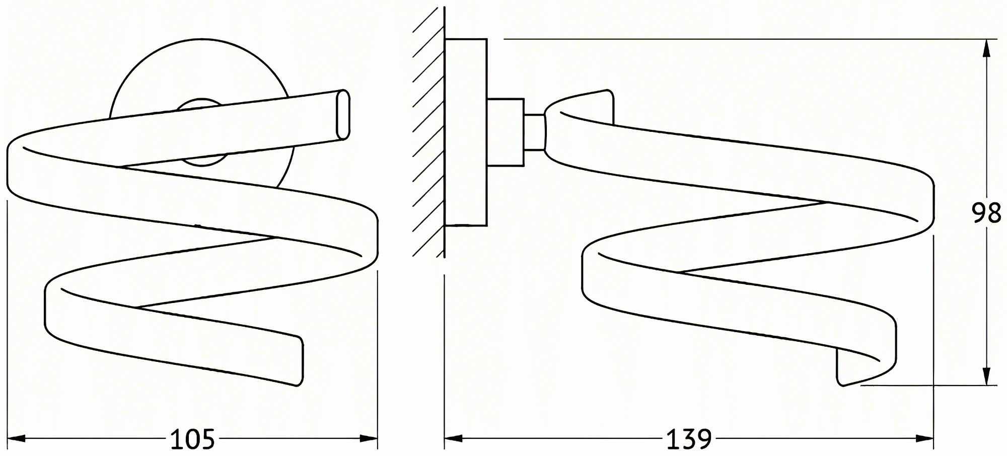 ArtWelle Harmonie HAR045 Держатель для фена