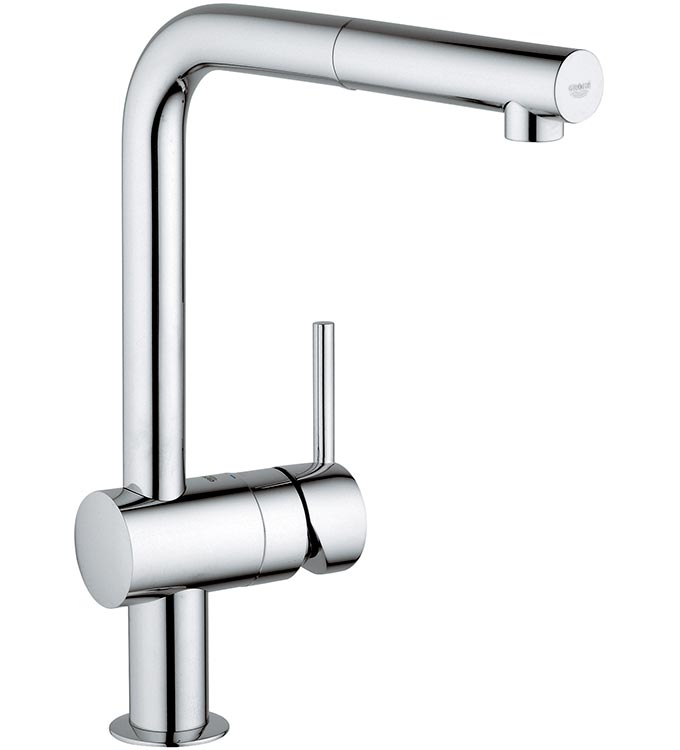 Grohe Minta 32168 000  Смеситель кухонный с выдвижным изливом