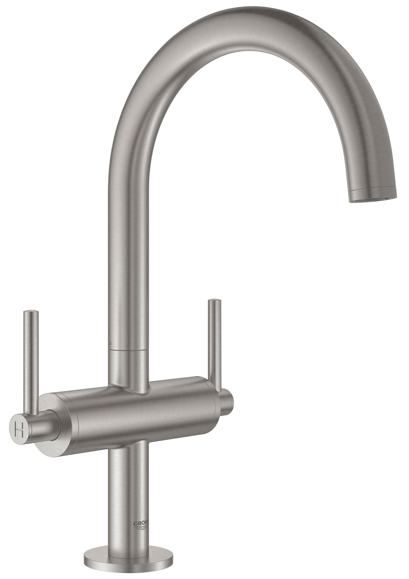 Grohe Atrio 21022 DC3 Смеситель для раковины высокий с донным клапаном