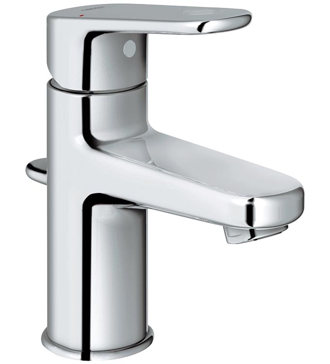 Grohe Europlus 33156 002 Смеситель для раковины с донным клапаном (низкий)