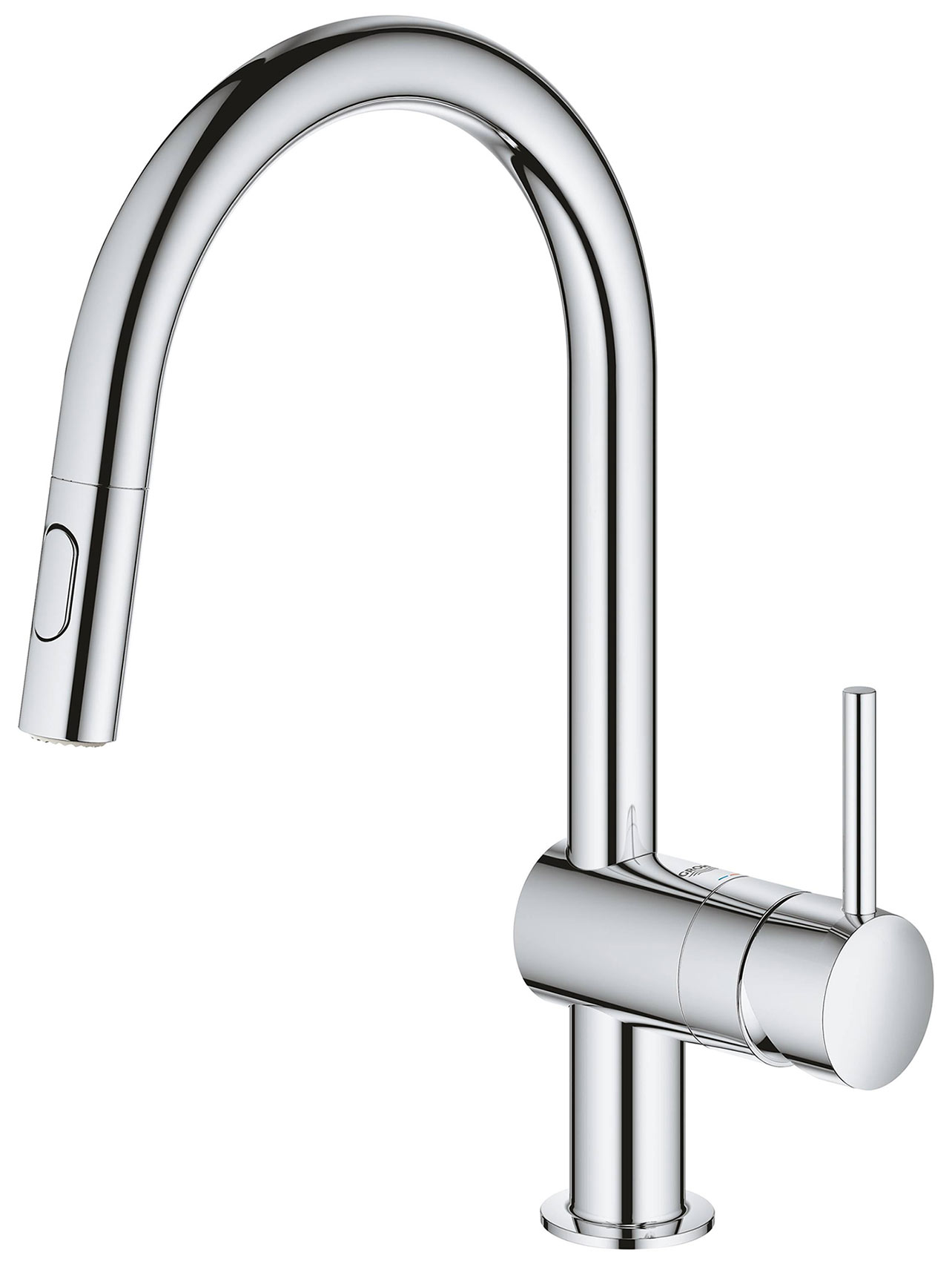 Grohe Minta 32321 002 Смеситель кухонный с выдвижным изливом