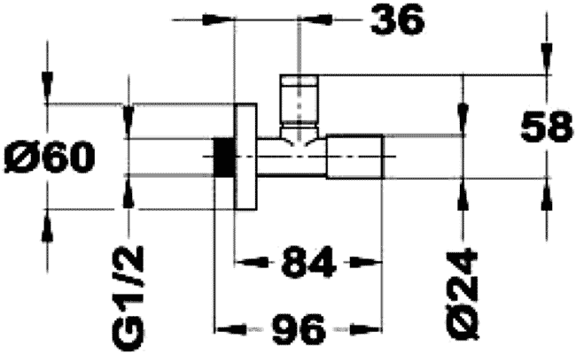 Teka R1501300 Угловой вентиль 10x1/2"