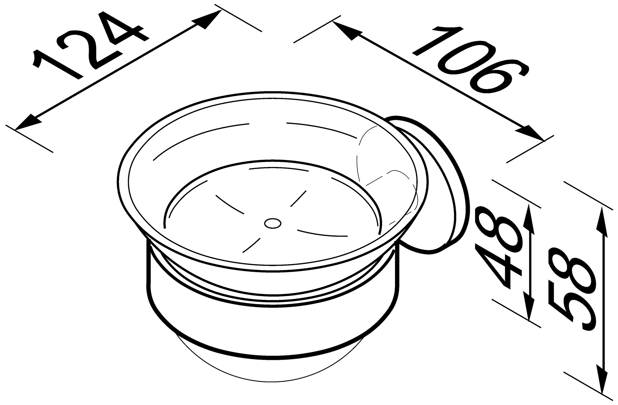 Geesa Nemox 916503-02 Мыльница настенная (хром)