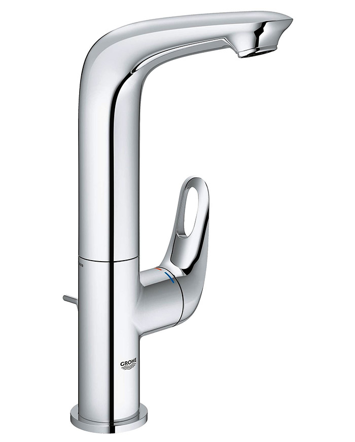 Grohe Eurostyle 23569 003 Смеситель для раковины с донным клапаном L-Size