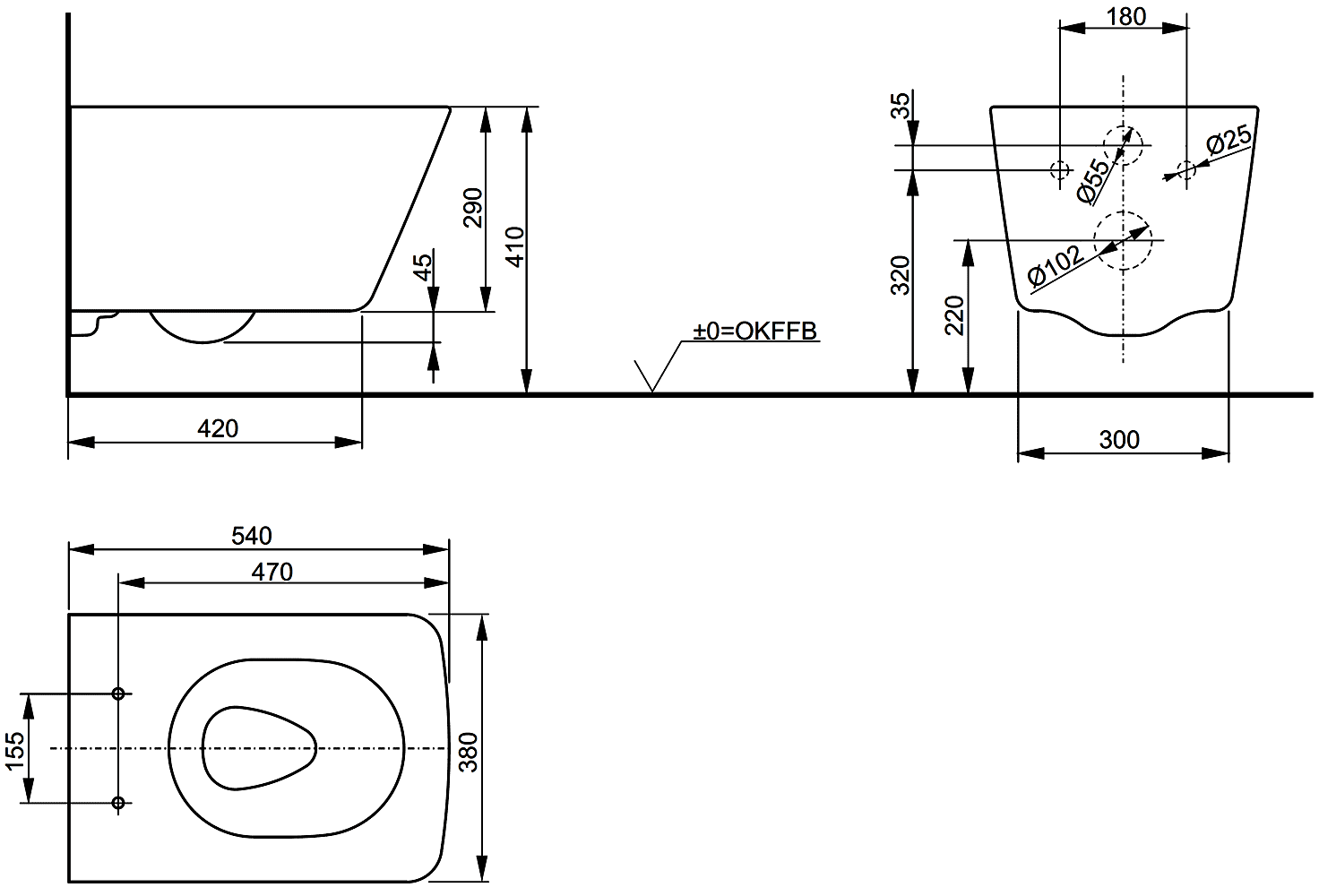 TOTO SP CW532Y/TC512F Унитаз подвесной с сиденьем SoftClose