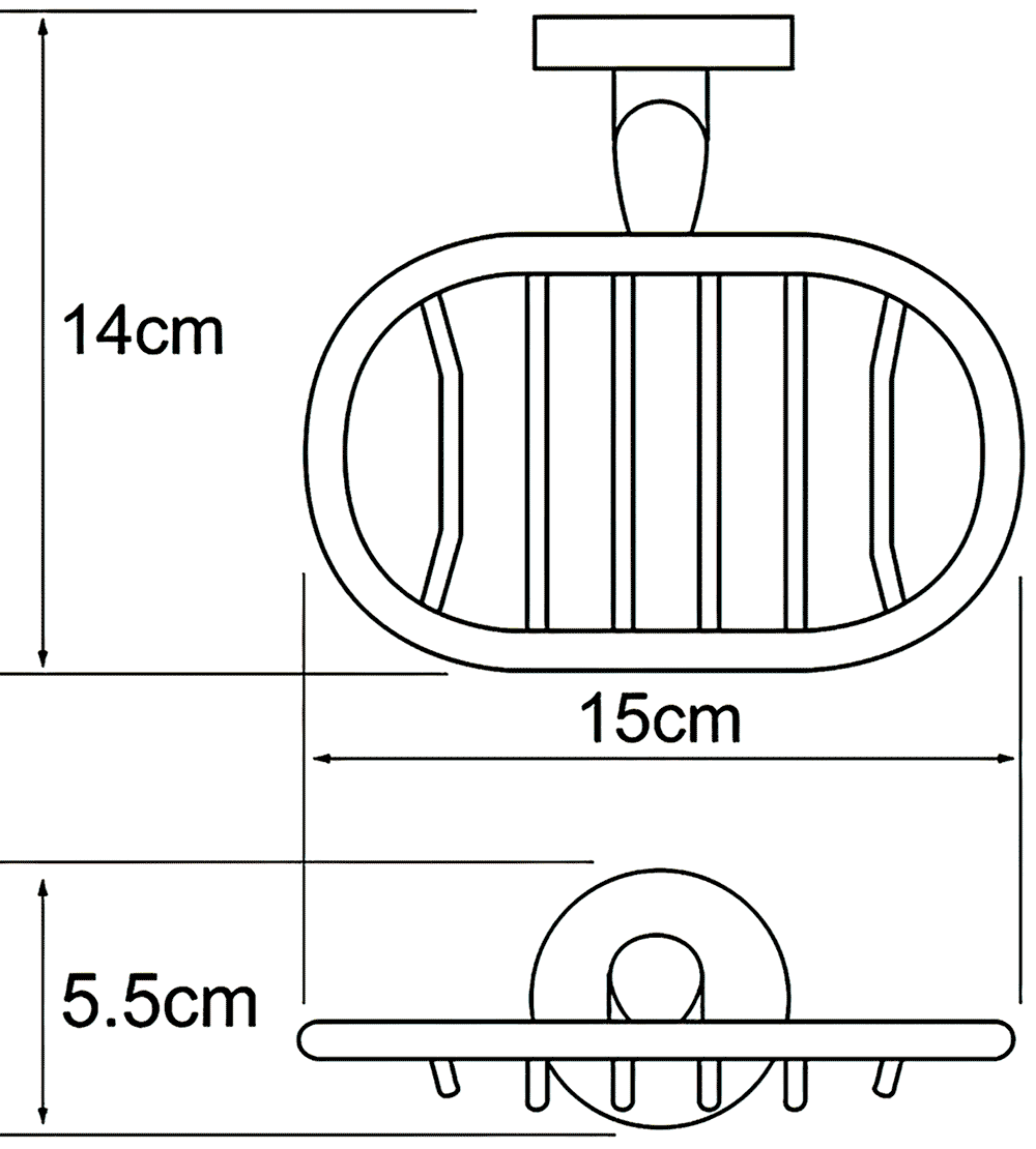 WasserKraft Rhein K-6269 Мыльница-решётка