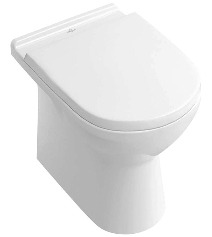 Villeroy&Boch O.novo 56571001/9M38S101 Унитаз напольный без бачка с сидением и крышкой SoftClose