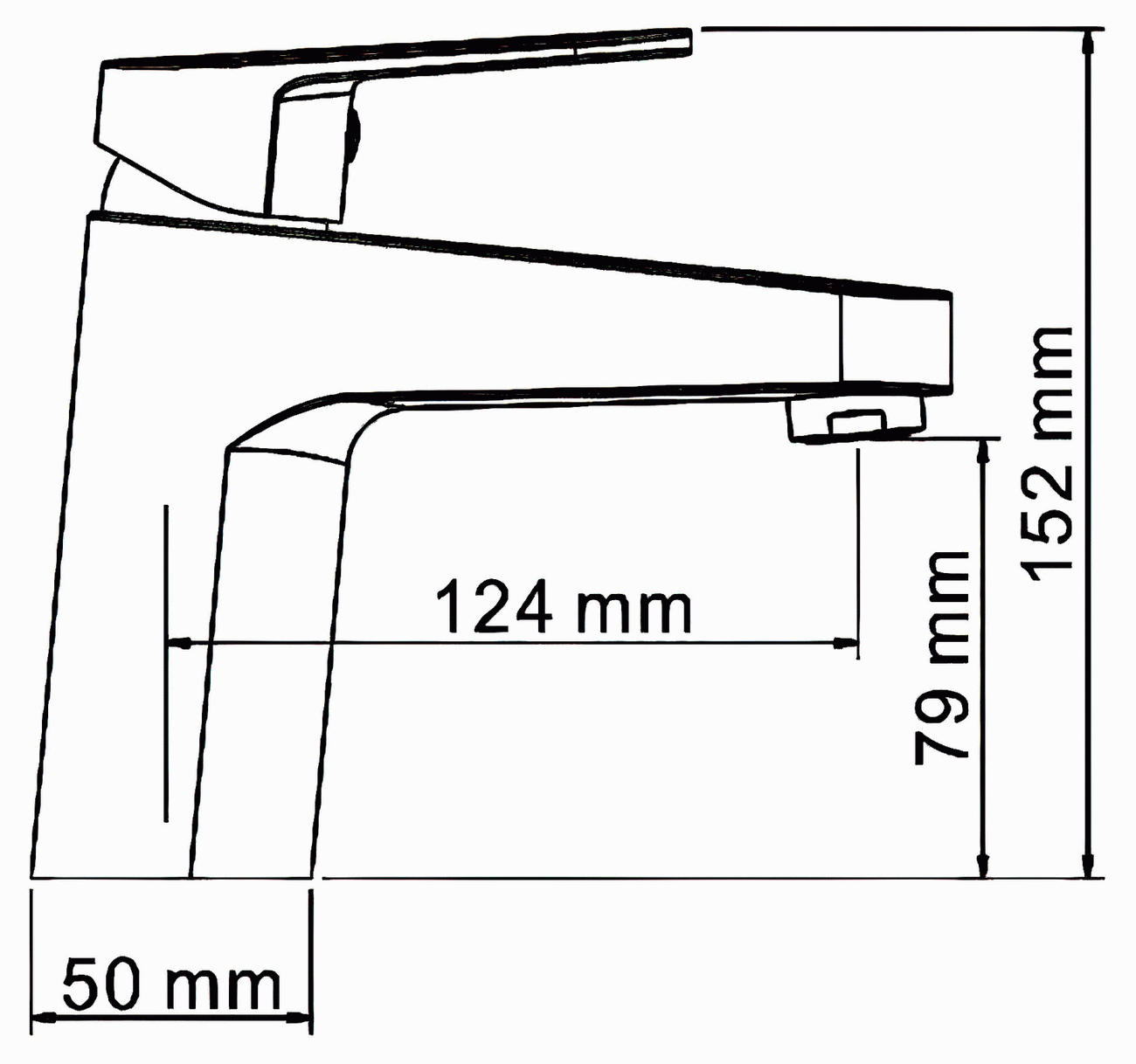 WasserKraft Donau 5303 Смеситель для раковины