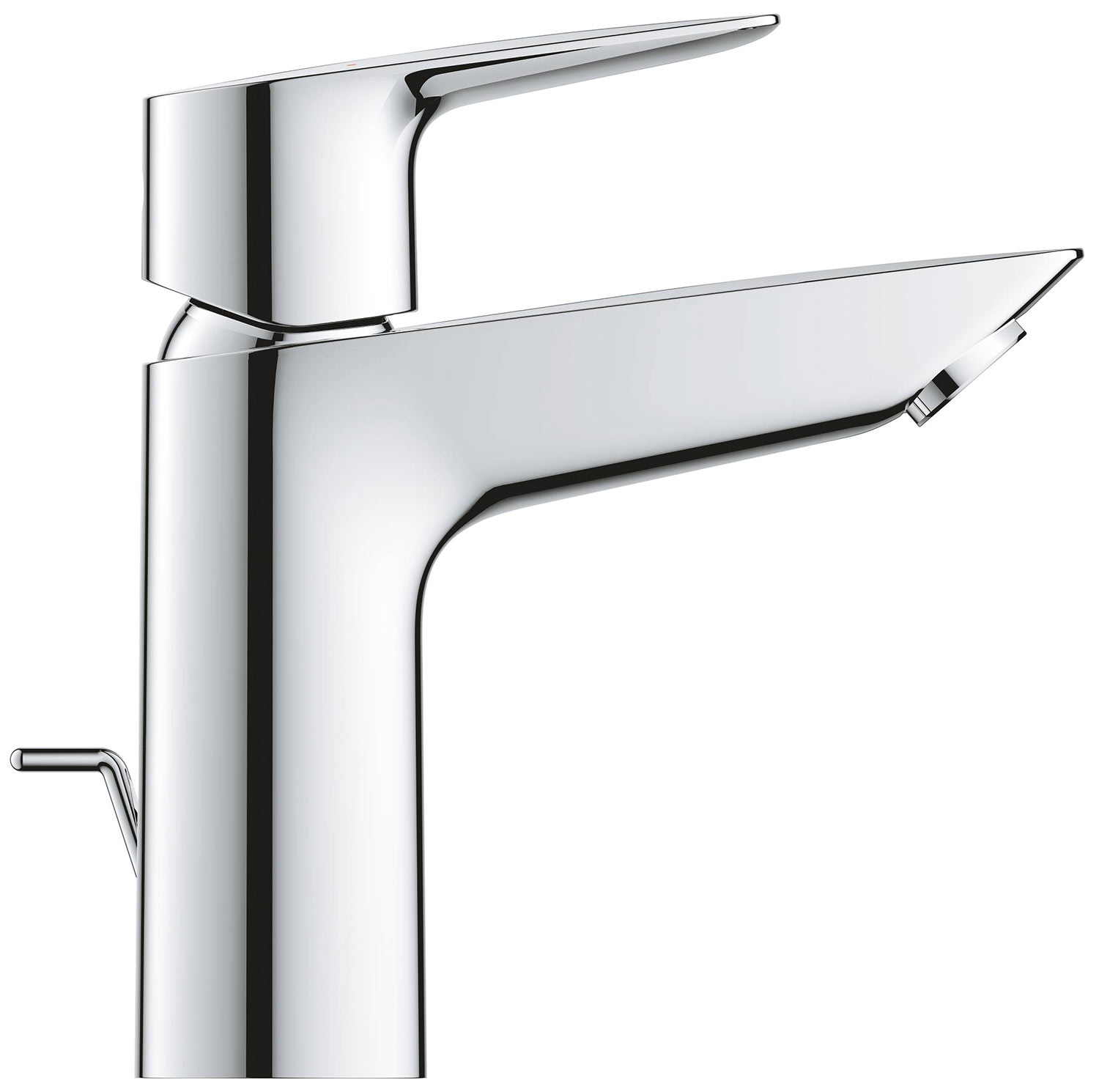 Grohe BauEdge 23758 001 Смеситель для раковины с донным клапаном