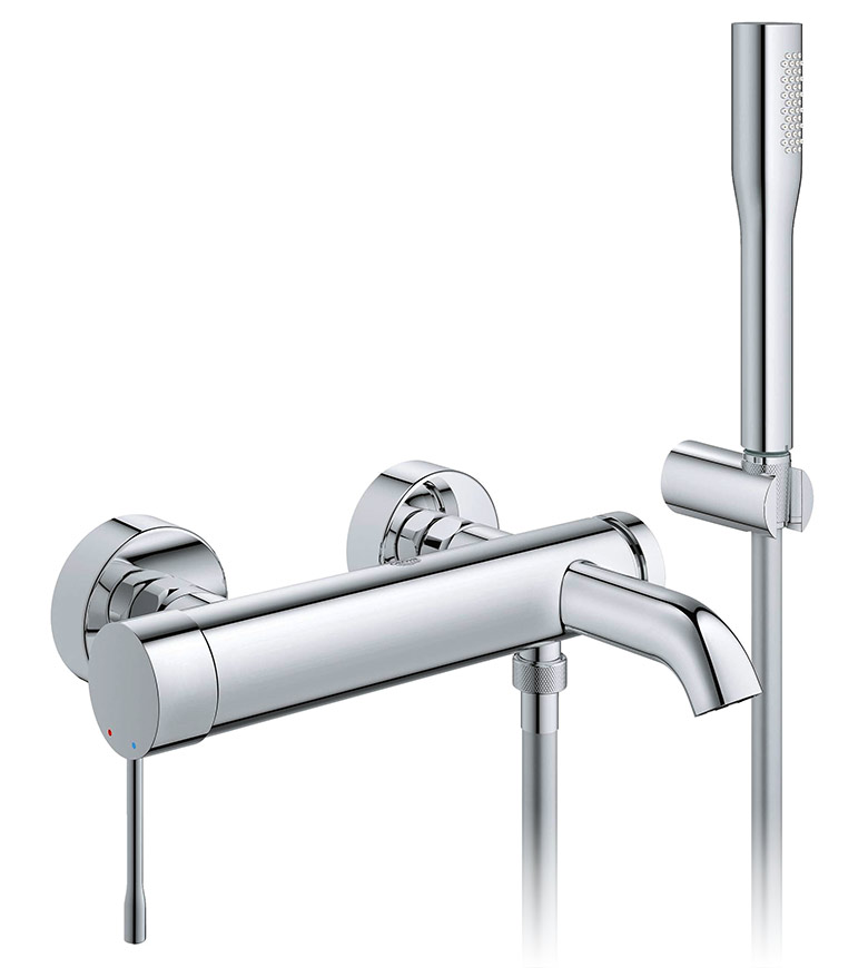 Grohe Essence+ 33628 001 Смеситель для ванны с душем Euphoria