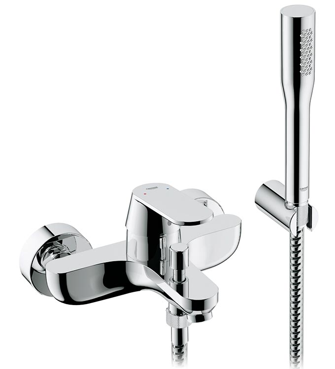 Grohe Eurosmart Cosmopolitan 32832 000 Смеситель для ванны с ручным душем и кронштейном