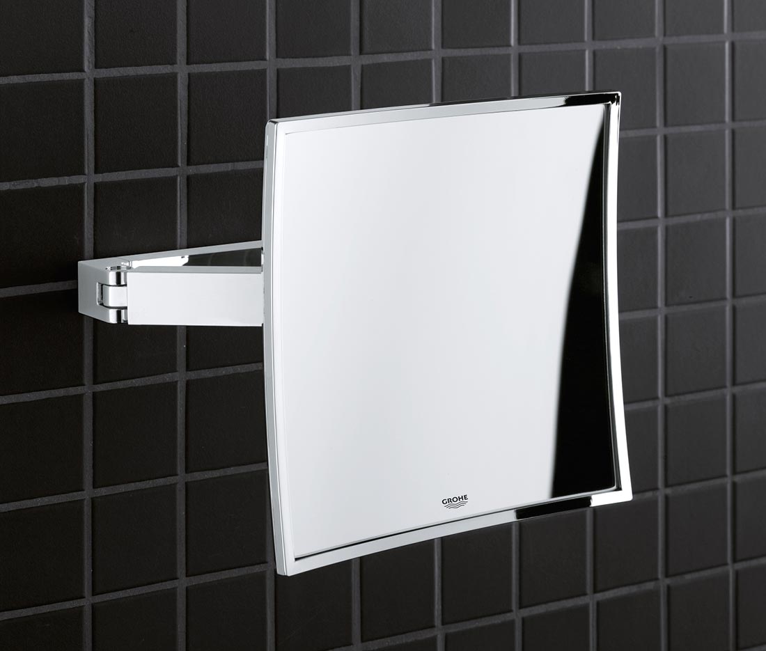Grohe Selection Cube 40808 000 Зеркало косметическое 3x