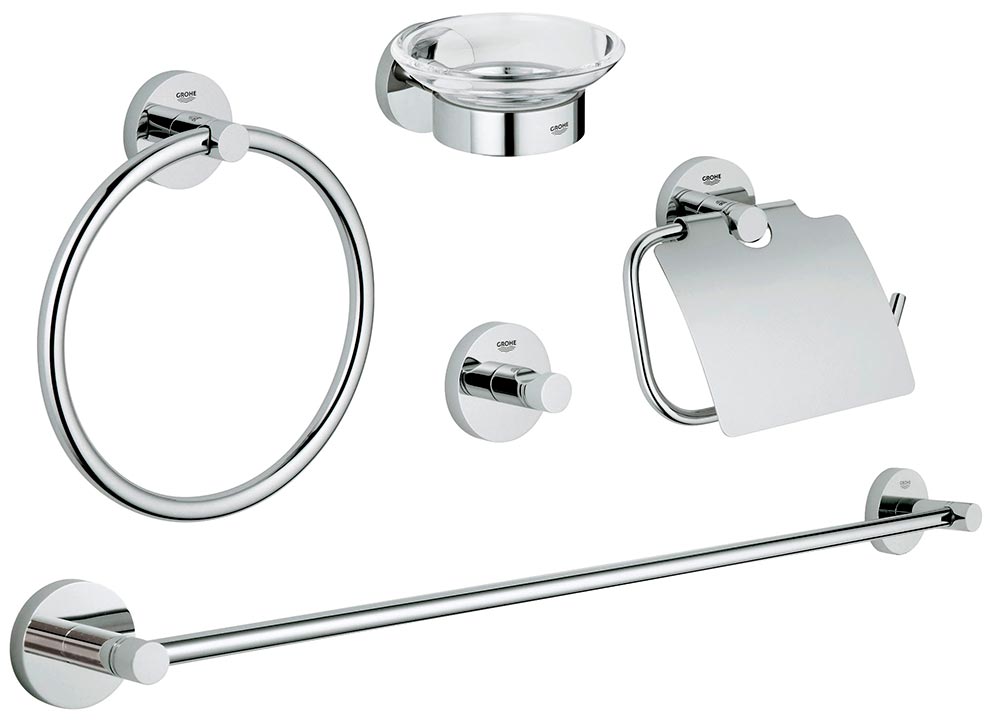 Grohe Essentials 40344 001 Набор аксессуаров (5 предметов)