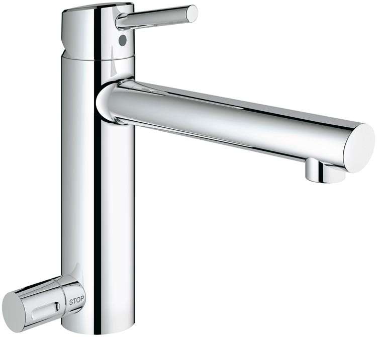 Grohe Concetto 31209 001 Смеситель кухонный с вентилем для быт. техники