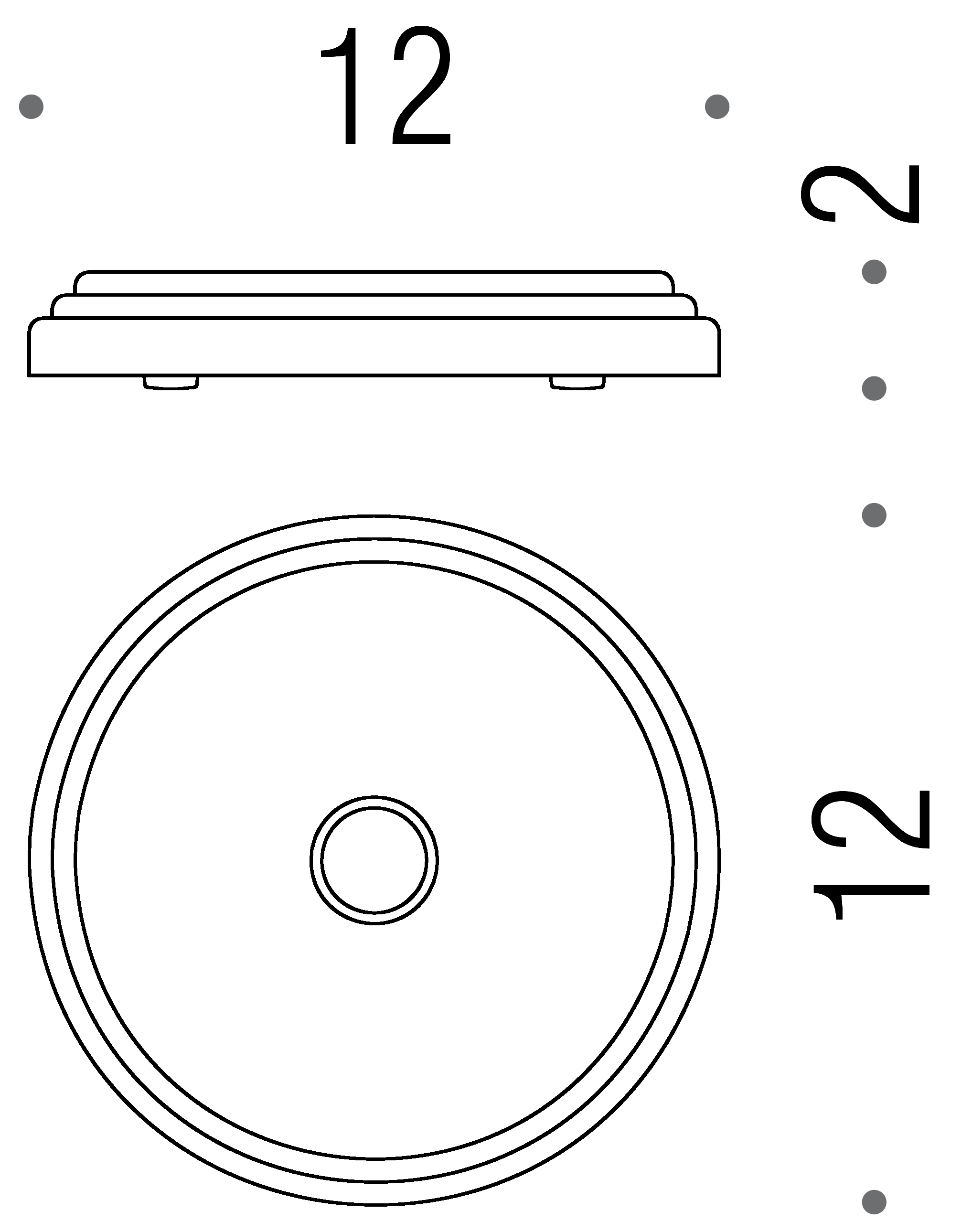 Colombo Hermitage B3340 HPS Мыльница настольная (золото)