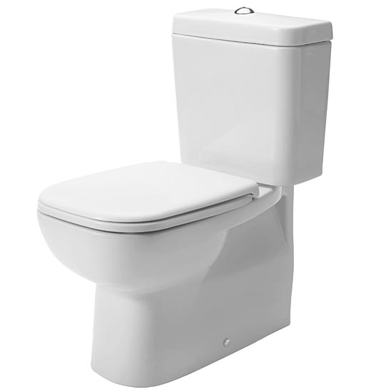 Duravit D-CODE 211809/092710/006739  Унитаз-компакт с сидением SoftClose