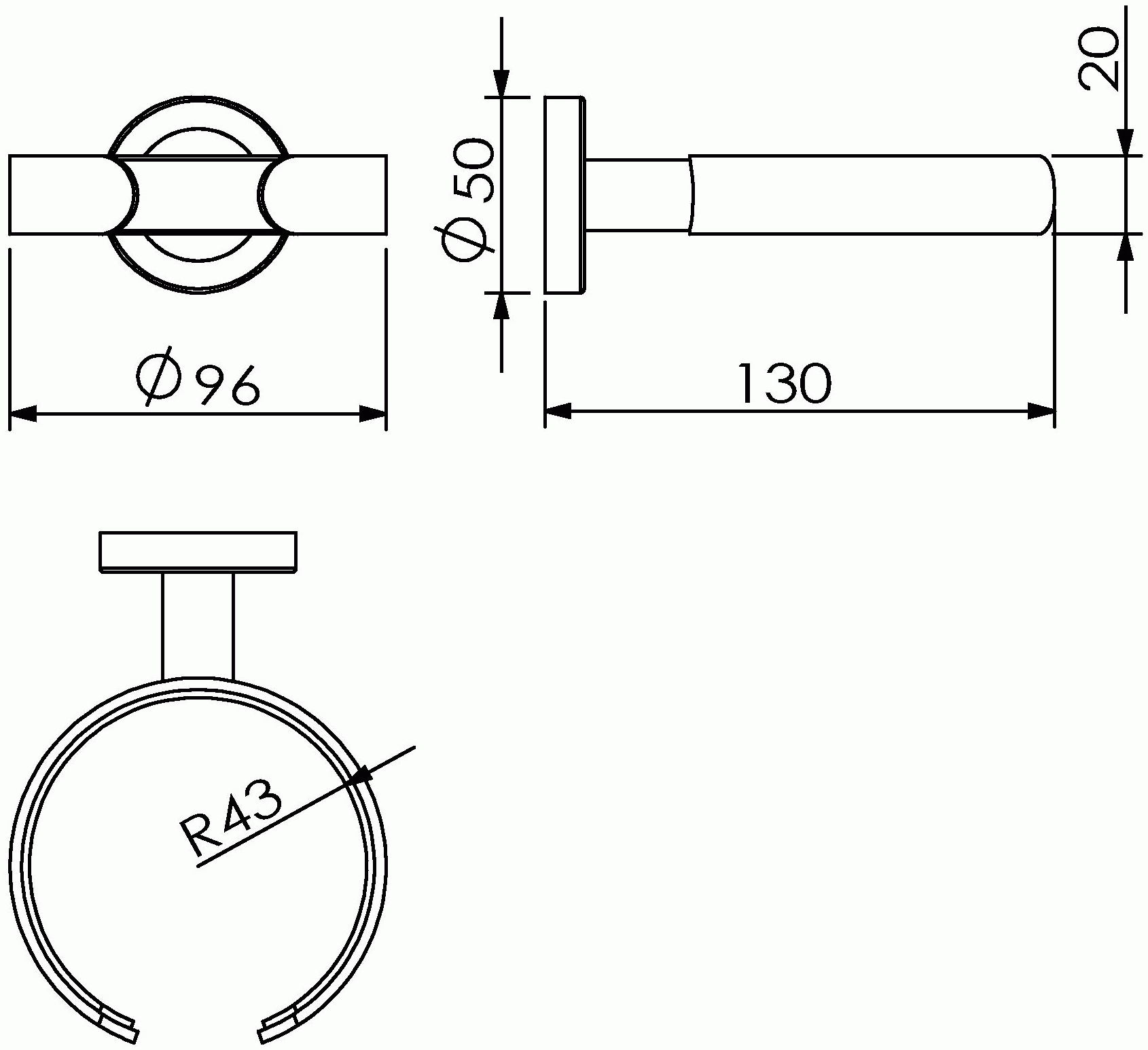 Langberger Burano 11091A Держатель фена