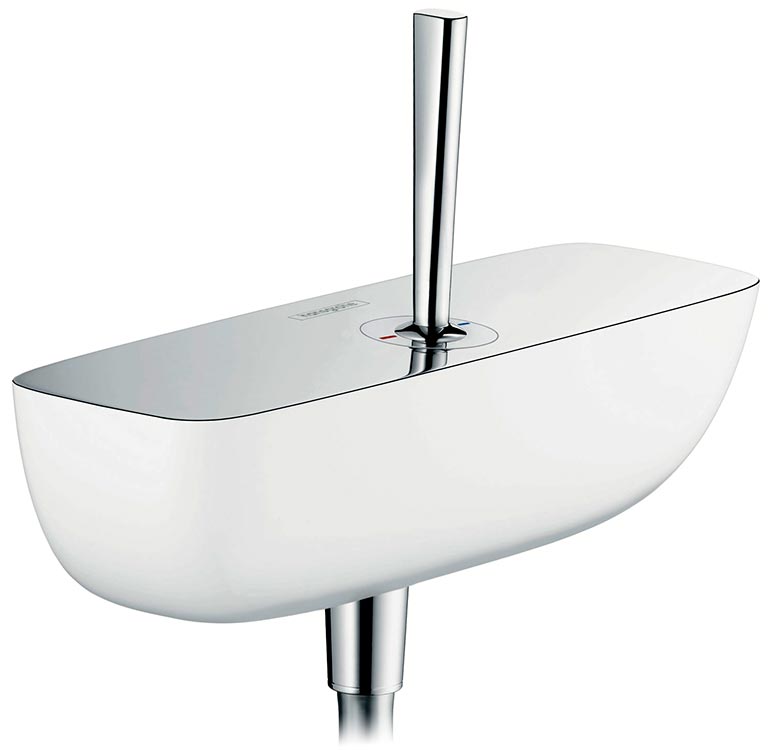 Hansgrohe PuraVida 15672 400  Смеситель душевой (хром/белый)