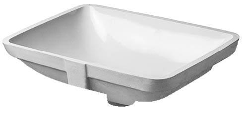 Duravit Starck 3 030549 Раковина врезная 490х365 (монтаж снизу столешницы)