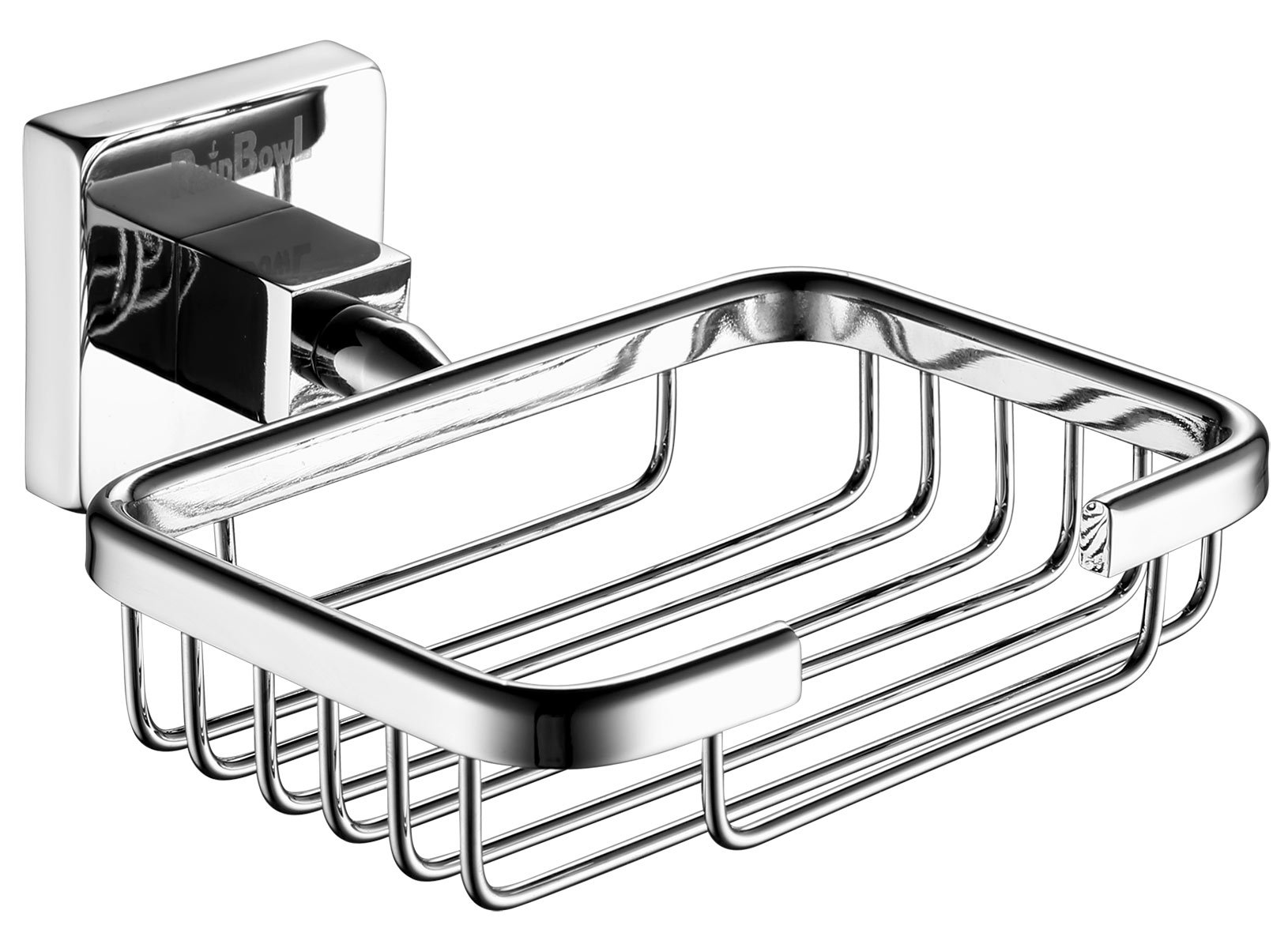 Rainbowl Cube 2724 Мыльница-решётка настенная (хром)