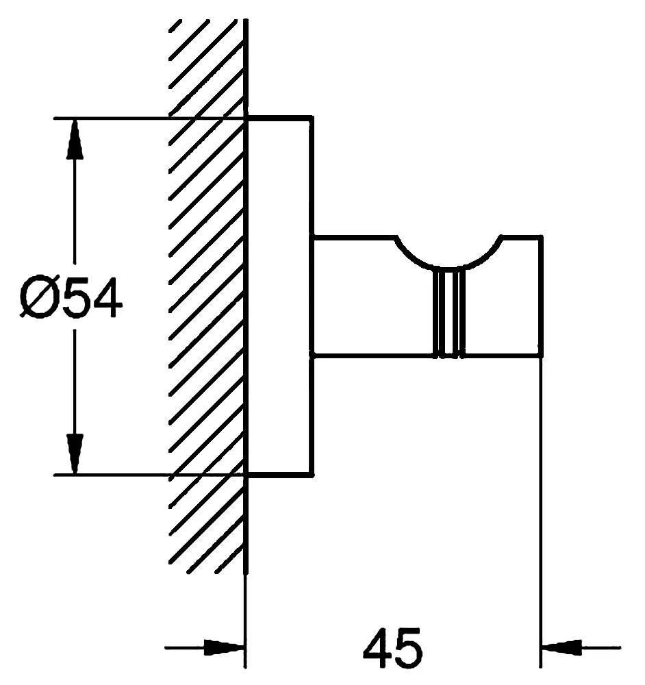 Grohe Essentials 40364 001 Крючок