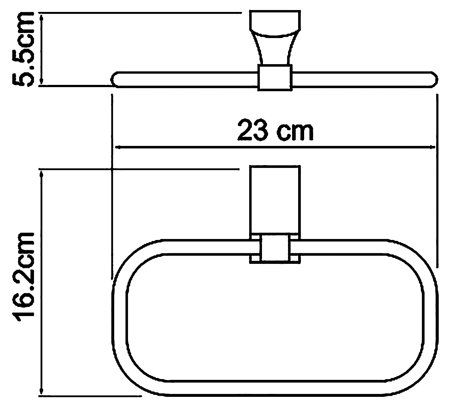WasserKraft Leine K-5060 Полотенцедержатель-кольцо